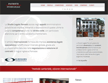 Tablet Screenshot of paviotti.com